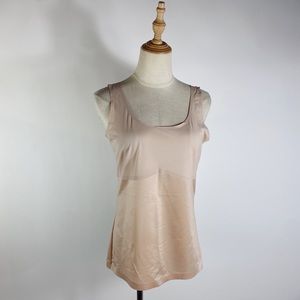 NWOT SPANX Thinstincts 2.0 Shaping Scoopneck Cami Light Nude Beige 2X